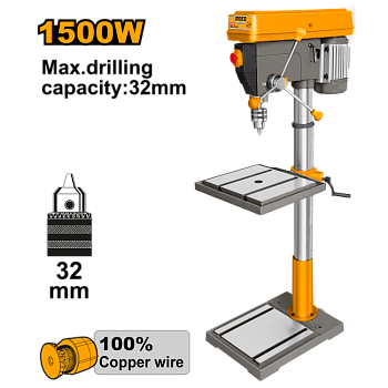 Сверлильный станок 1500 Вт INGCO DP3211005 INDUSTRIAL