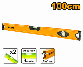 Уровень строительный 1000 мм INGCO HSL58100