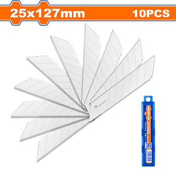 Сегментное лезвие 25х127 мм 10 шт WADFOW WMK1K25