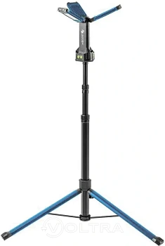 Фонарь светодиодный аккумуляторный 10 Вт со штативом HOEGERT (HT1E450)