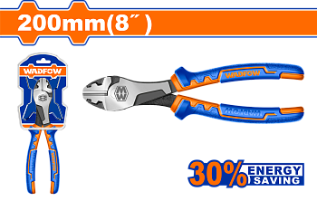 Диагональные плоскогубцы с высоким рычагом 200мм WADFOW WPL7718