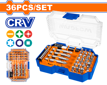 Набор бит с держателем 36 шт WADFOW WBS3B36