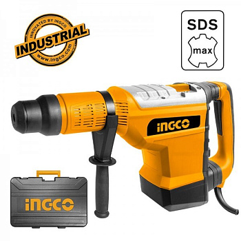 Перфоратор 1700Вт SDS-Max 5-19Дж кейс INGCO RH1700558 INDUSTRIAL