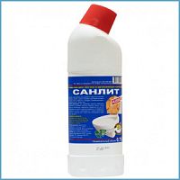 Средство для чистки и дезинфекции унитазов Санлит (0,75 л, 5л)