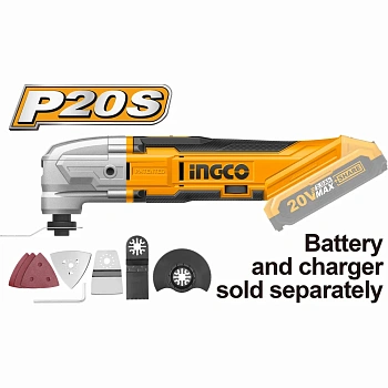 Аккумуляторный многофункциональный реноватор INGCO CMLI2022