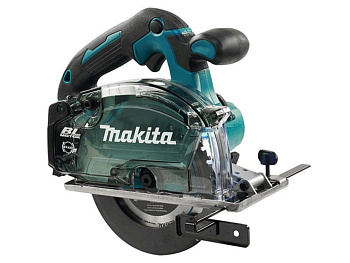 Аккумуляторная циркулярная пила по металлу 18В MAKITA LXT DCS 553 Z