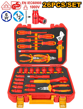 Набор диэлектрического инструмента 26 шт. INGCO HKITH2601