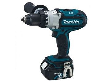 Аккумуляторный шуруповерт 18В MAKITA LXT DDF 451 RFE