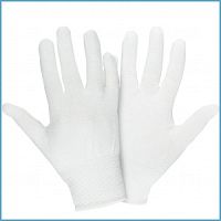 Перчатки нейлоновые белые
